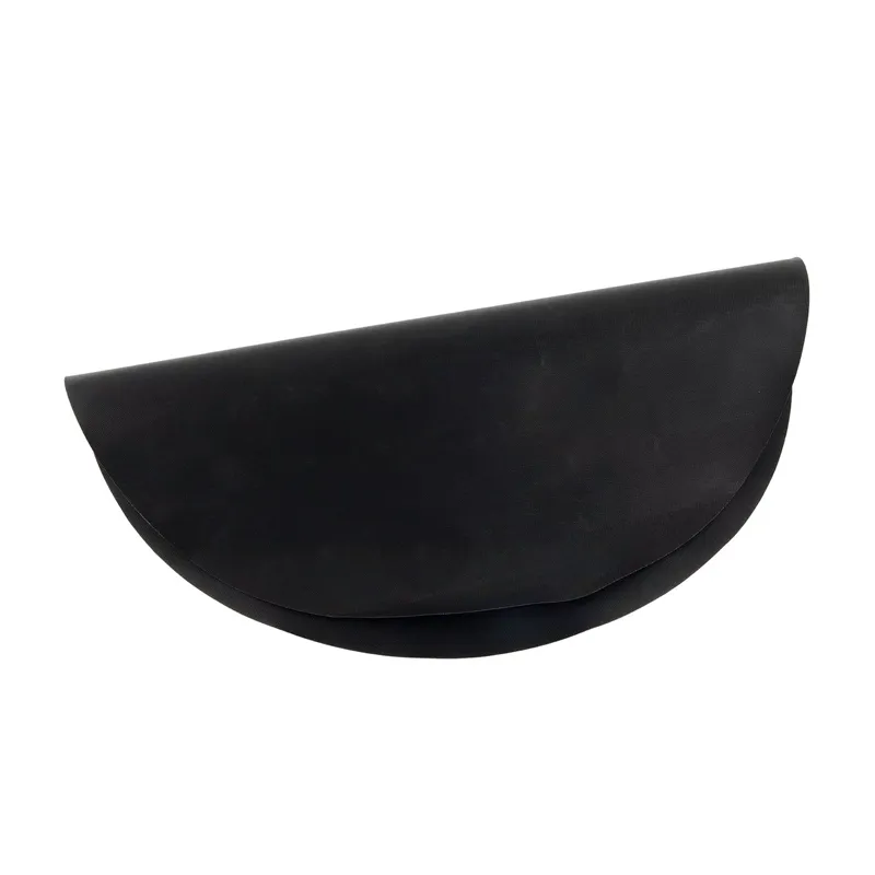 Flexible round PTFE coated fiberglass BBQ mat close-up