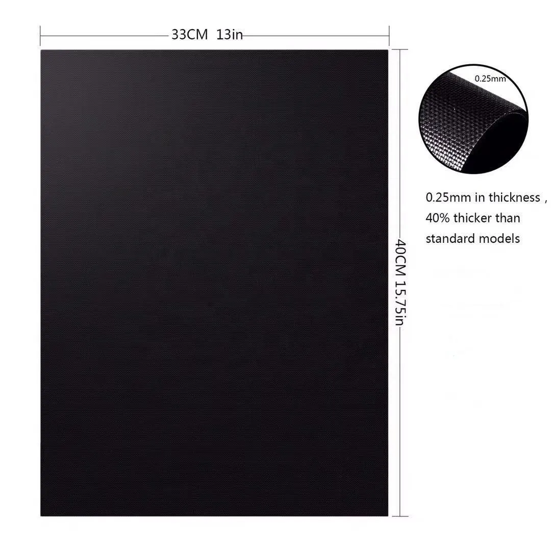 PTFE baking mat size and thickness reference for bulk purchase