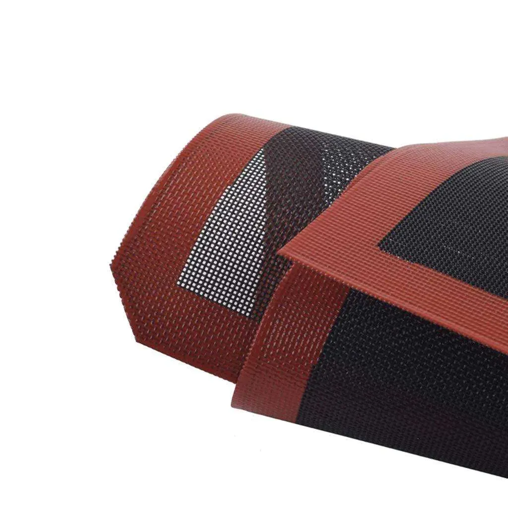 Rolled silicone fiberglass baking mat product view