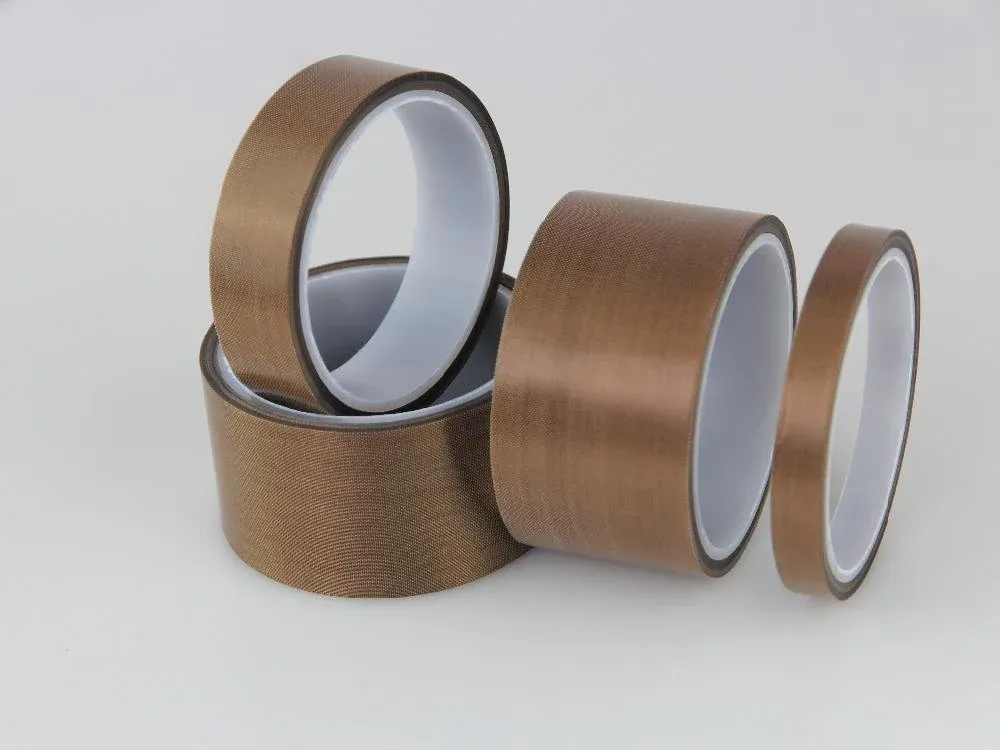 PTFE fiberglass tape adhesive backing detail